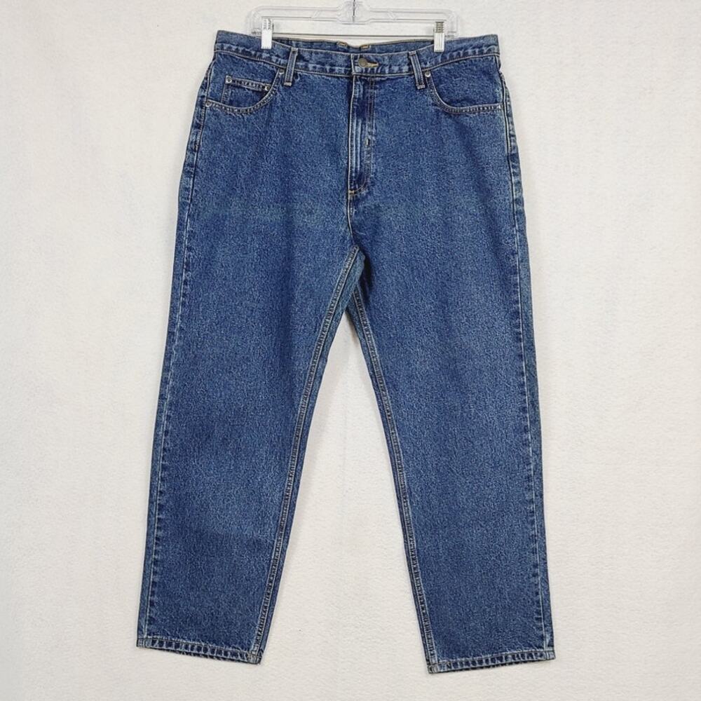 Member's Mark Classic Straight Leg, Dark Wash Men's Jeans, Size 38/30, EUC